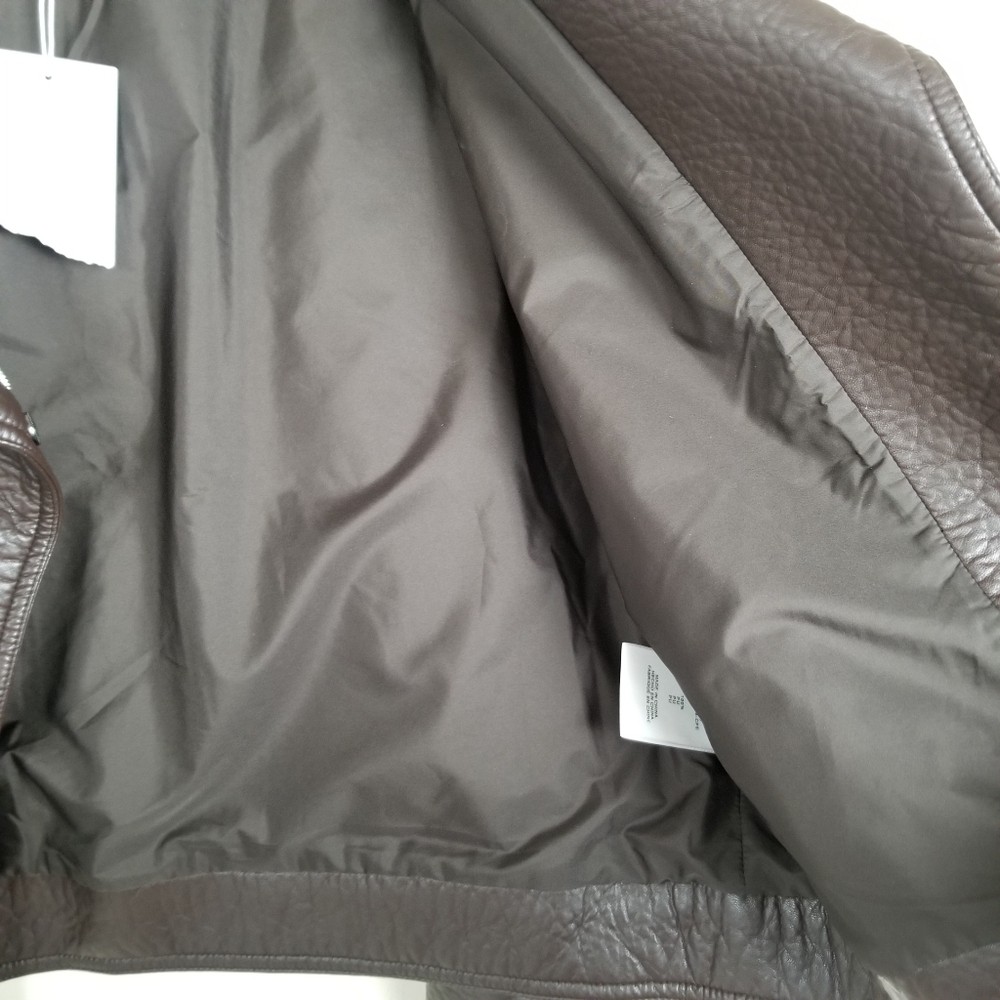 Dear John Kingston Vegan Leather Jacket Large New - Picture 3 of 9
